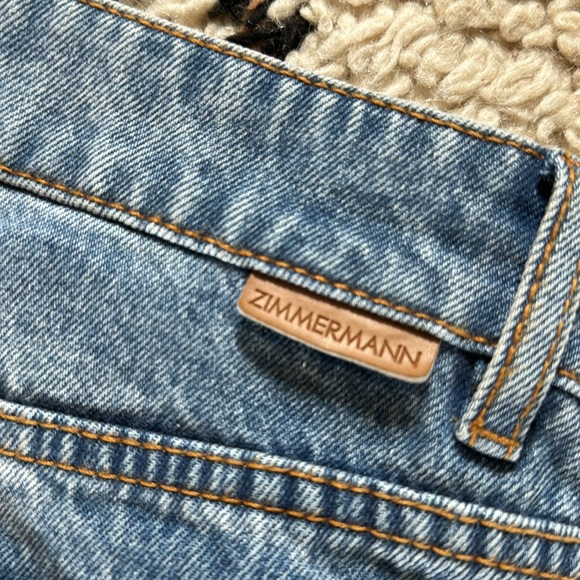 Zimmermann Wide Leg high waist jeans - Picture 4 of 10